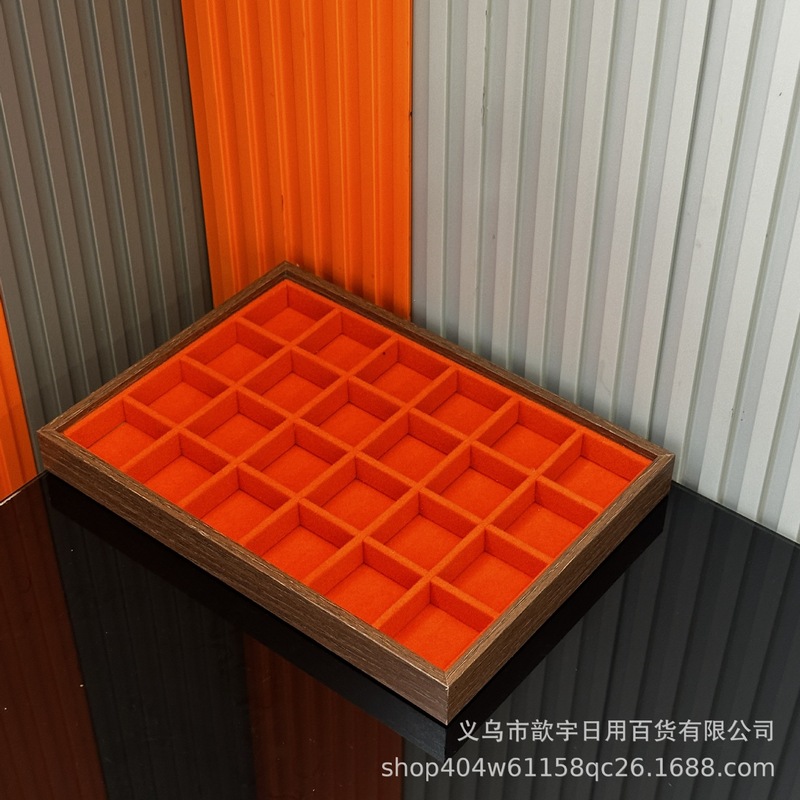 高级木制收纳首饰盒多款式装饰耳钉项链珠宝陈列展示饰品盒戒指盒|undefined