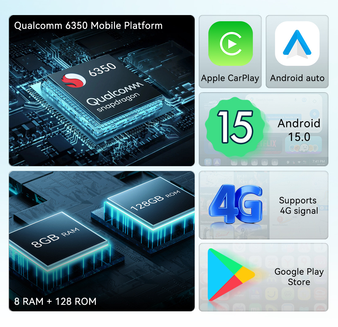 Wireless Carplay Box Converts Wired to Wireless Car Connectivity, Original Car Lossless Connection, Plug and Play, Universal for Multiple Car Models