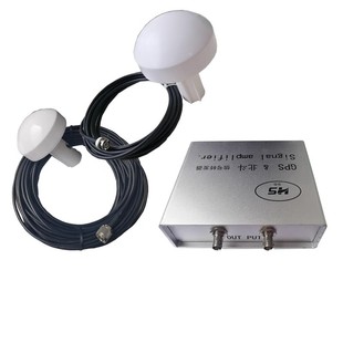 Dual-frequency GPS + BD signal repeater/GPS indoor signal amplifier one for two GPS + BD enhanced repeater