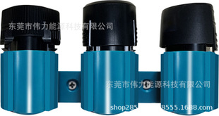 Battery/tool storage rack for Makita Bosch Mivoki 10.8(12)V vertical insertion with screws