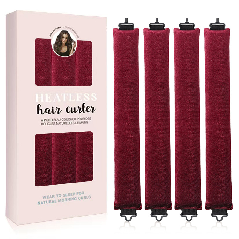 Perezoso rizado estilo de cabello libre de rizos ondas grandes sueltos sin calor rizador de cabello para dormir cortar el cabello rizado de cola