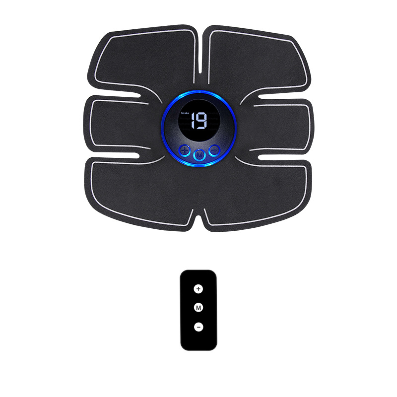 Entrenador abdominal EMS inteligente transfronterizo 6 entrenador de músculos abdominales deportes en casa máquina de sacudida de grasa equipo de fitness perezoso pegatinas de músculos abdominales