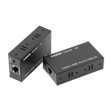 跨境热销HDMI延长器60米1080P单网线视频信号放大器HDMI转RJ45