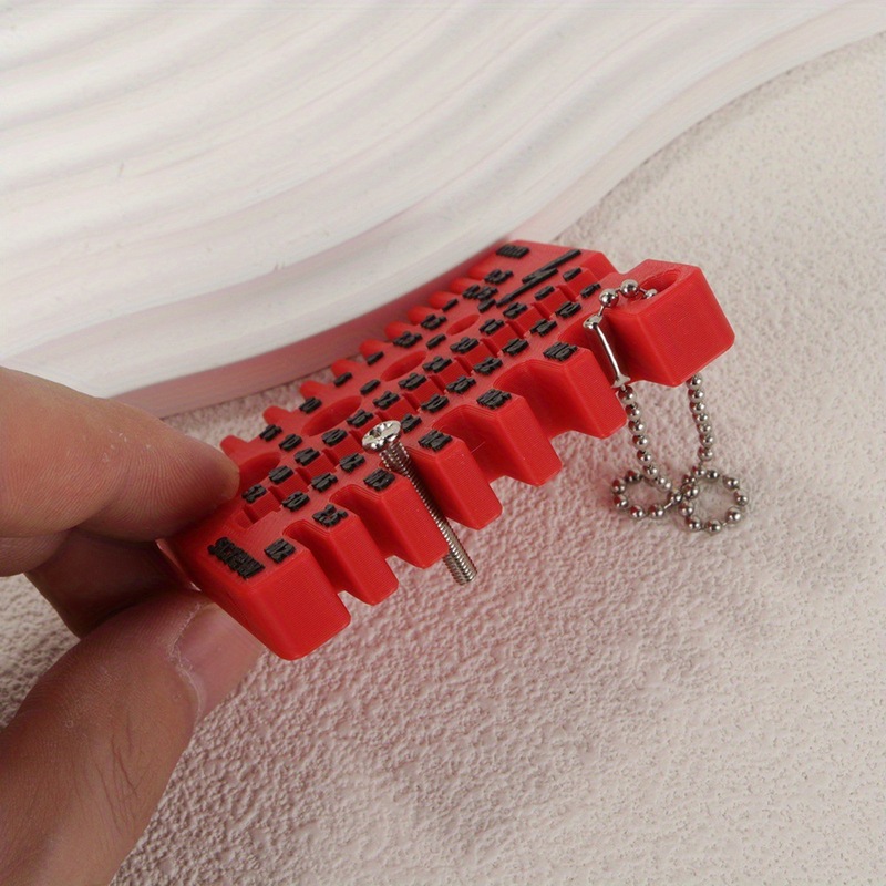 跨境热销3d打印Wire screw measuring tool 线材螺丝测量辅助工具|undefined