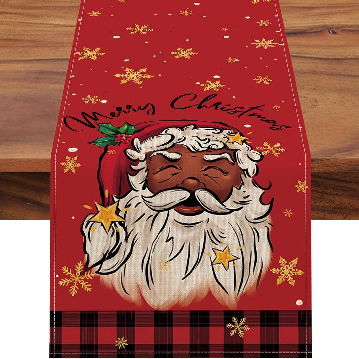 Transfronterizo 2024 Amazon nuevo muñeco de nieve de Navidad Santa linas bandejas de mesa bandejas de mesa de comedor de té