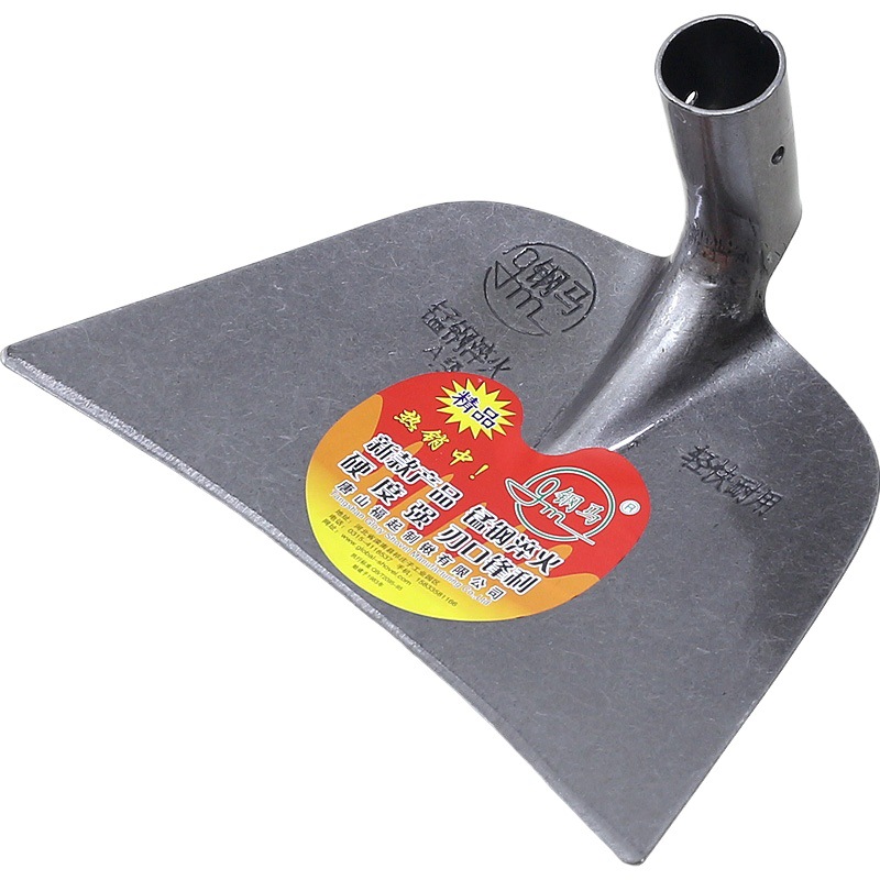 azada de acero de manganeso para excavar tierra para excavar tierra dura para desherbar y desherbar herramientas agrícolas para herramientas agrícolas de cultivo de verduras de acero antiguo azada pequeña