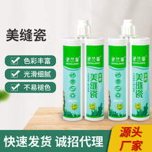 圣兰菲美缝剂瓷砖卫浴防水防霉地暖墙砖双组份AB真瓷胶填缝剂