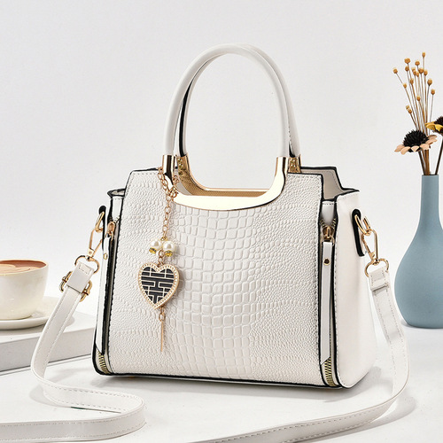 Attractive middle-aged women's bag mom bag  new fashion versatile crossbody fashion ladies large capacity shoulder handbag