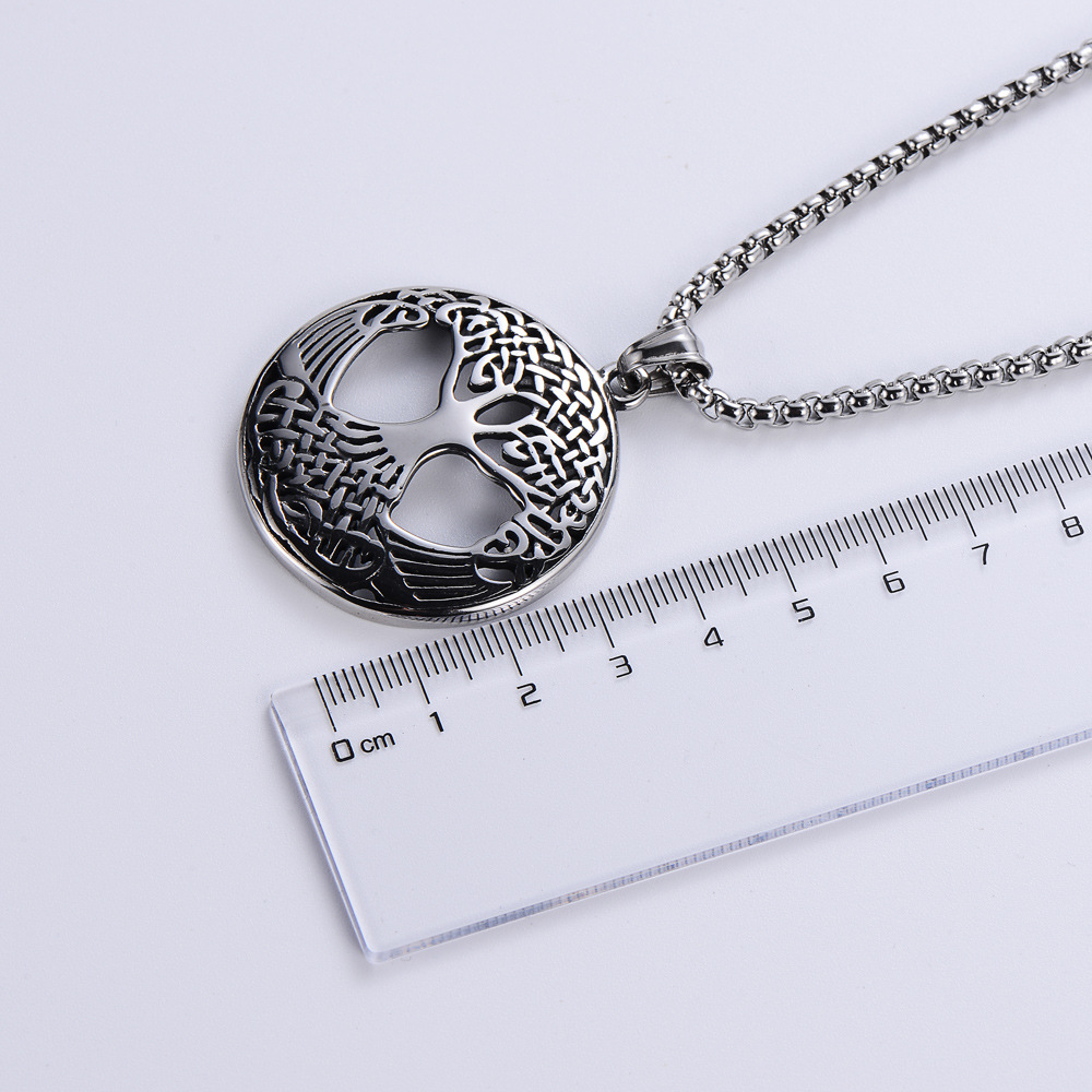 14g Weight 304 Stainless Steel Chain Material Retro 304 Stainless Steel Polishing Men'S