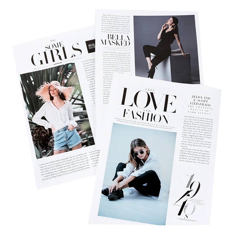 Мода английский персонаж плакат украшения фон бумага ins журнал украшения Большая газета поза модель рука реквизит
