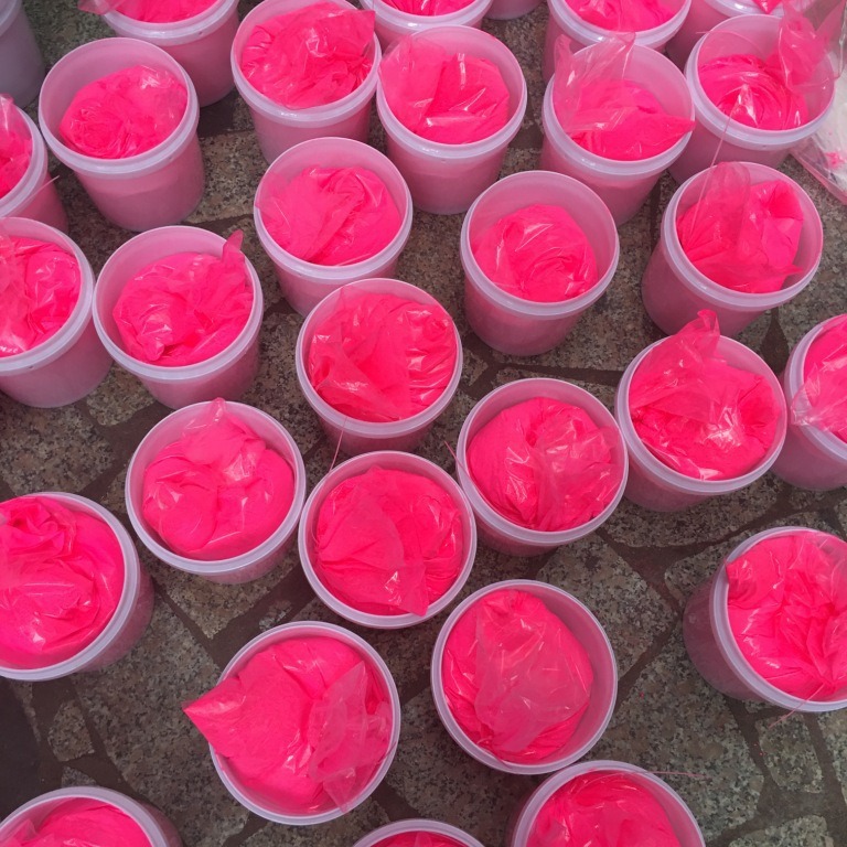 检漏常用荧光粉有粉红色大红色玫红色检漏荧光粉