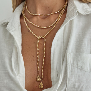 (Cross-border trading), accessory, choker with bow, retro chain for key bag , necklace, European style, french style 2