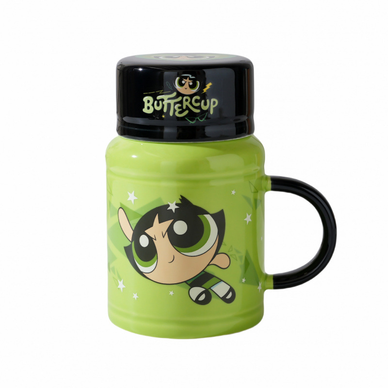 Auténtica licencia Flying Sky policías tazas de cerámica taza de agua taza de café encantadora para el cumpleaños