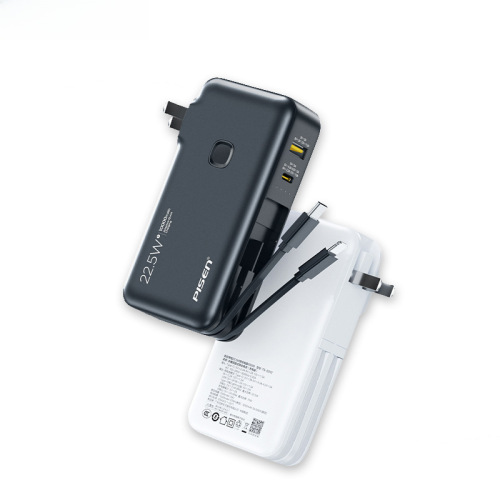 Powercore Slim Portable 22.5W Charger with Cable, Compatible with Apple and Android, Mini Fast Charging