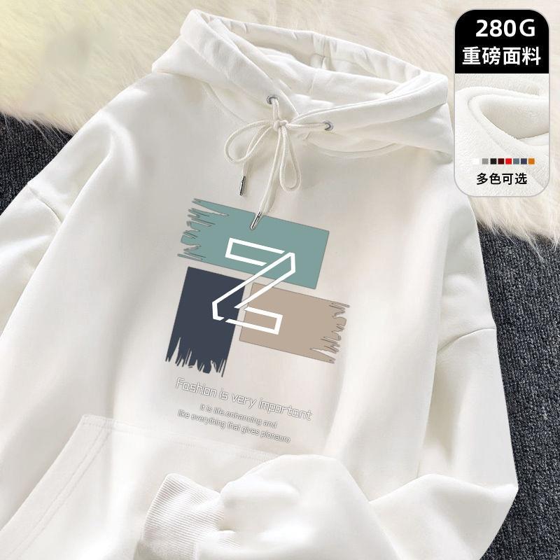후드 스웨트셔츠 [KZ 화이트]