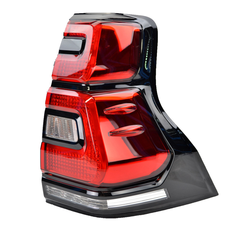 Aplicable a Toyota 17 / 18 / 19 / 20 / 21 Bulldog Prado trasero luz de freno de corriente LED modificada