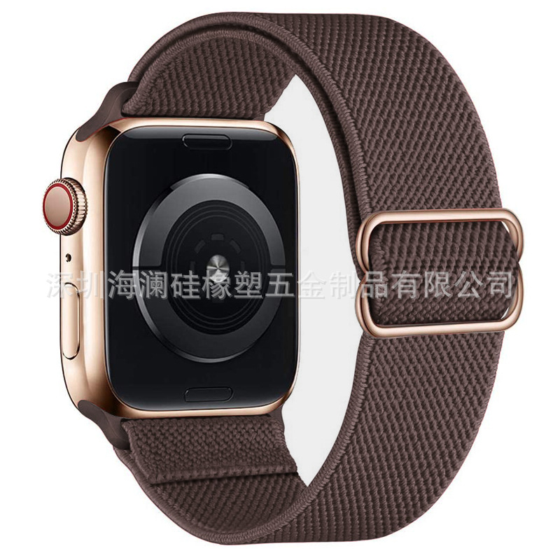 Adecuado para Apple correa de reloj iwatch8 Apple correa de reloj hebilla elástica correa de reloj de nylon