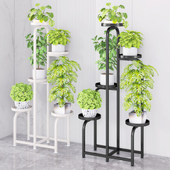 フラワーシェルフバルコニー特別な植物配置ラック床置き鉄多肉植物可動ディスプレイラックリビングルームフラワーシェルフ
