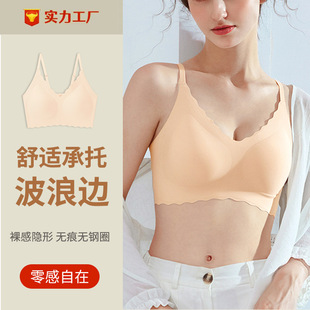 High-Elasticity, Form-Fitting, One-Size-Fits-All Strapless Bra Without Underwire, Seamless Beauty Back Latex Maternity Bra for Women Without Underwire
