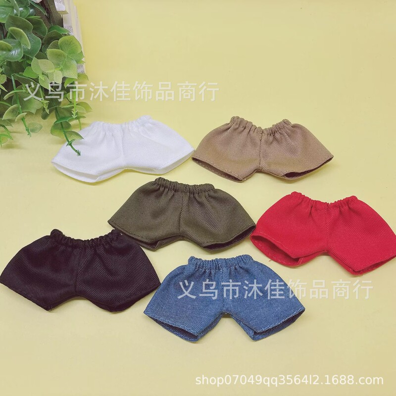 17cm Plush Clothes Mini Shorts Wholesale 10cm Doll Doll Clothes Pants Accessories 17cm Plush Clothes Mini Shorts Wholesale 10cm Doll Doll Clothes Pants Accessories