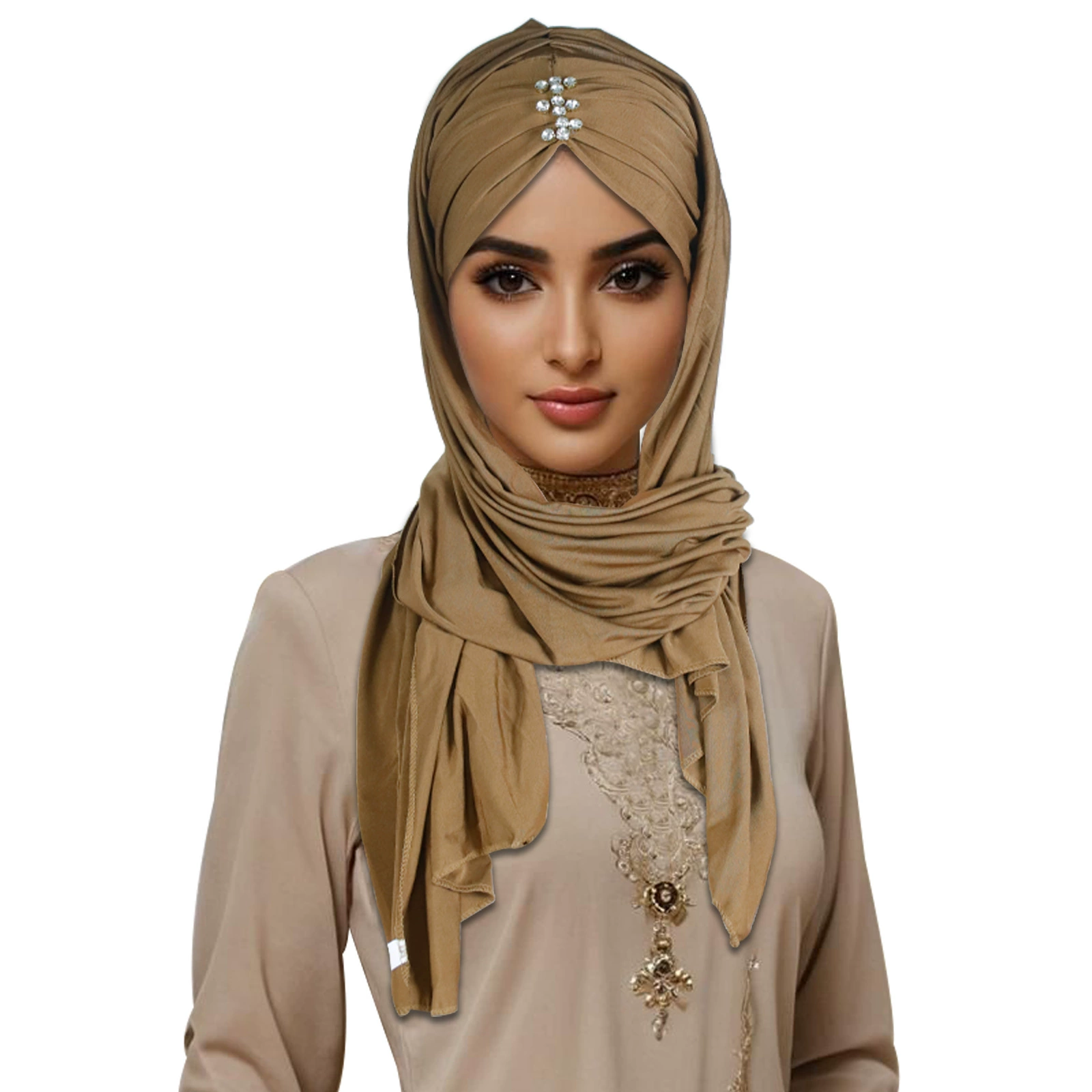 Solid high quality breathable scarf