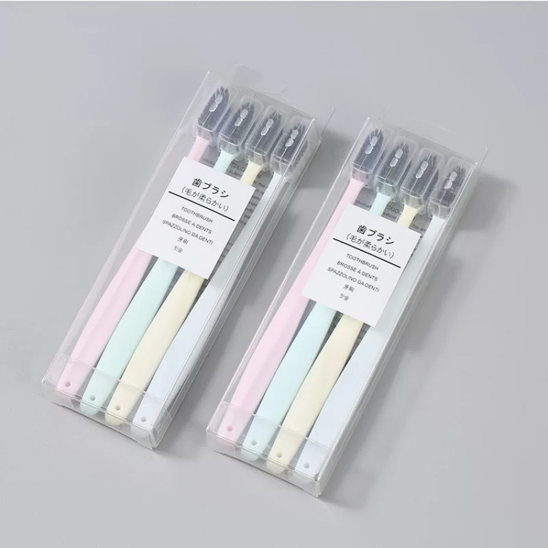 Japanese protective case for adults, soft toothbrush