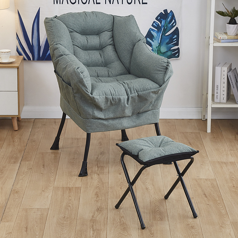 Sofá perezoso silla perezoso sofá silla de la computadora balcón dormitorio ocio silla trasera hogar perezoso silla