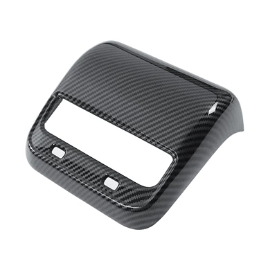 protective cover rear seat anti-kick – Car interior film - 3y-rear-exhaust-air-mask-bright-carbon