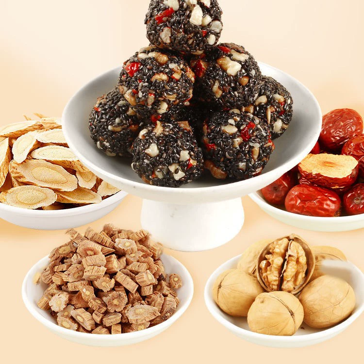Astragalus codonopsis черный кунжутный шарик красные финики грецких орехов кунжутных шариков шарик кондитерские изделия лайчи грецкие орехи закуски оптом