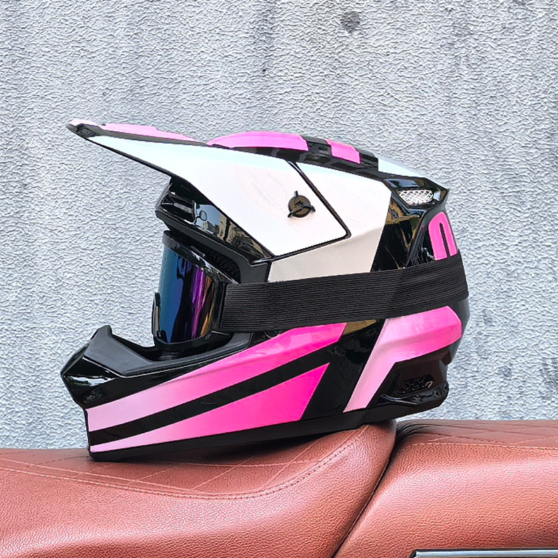 Orz Cross-border todoterreno casco de tres piezas descenso de velocidad carretera forestal bicicleta de montaña casco completo casco de seguridad desmontable juvenil