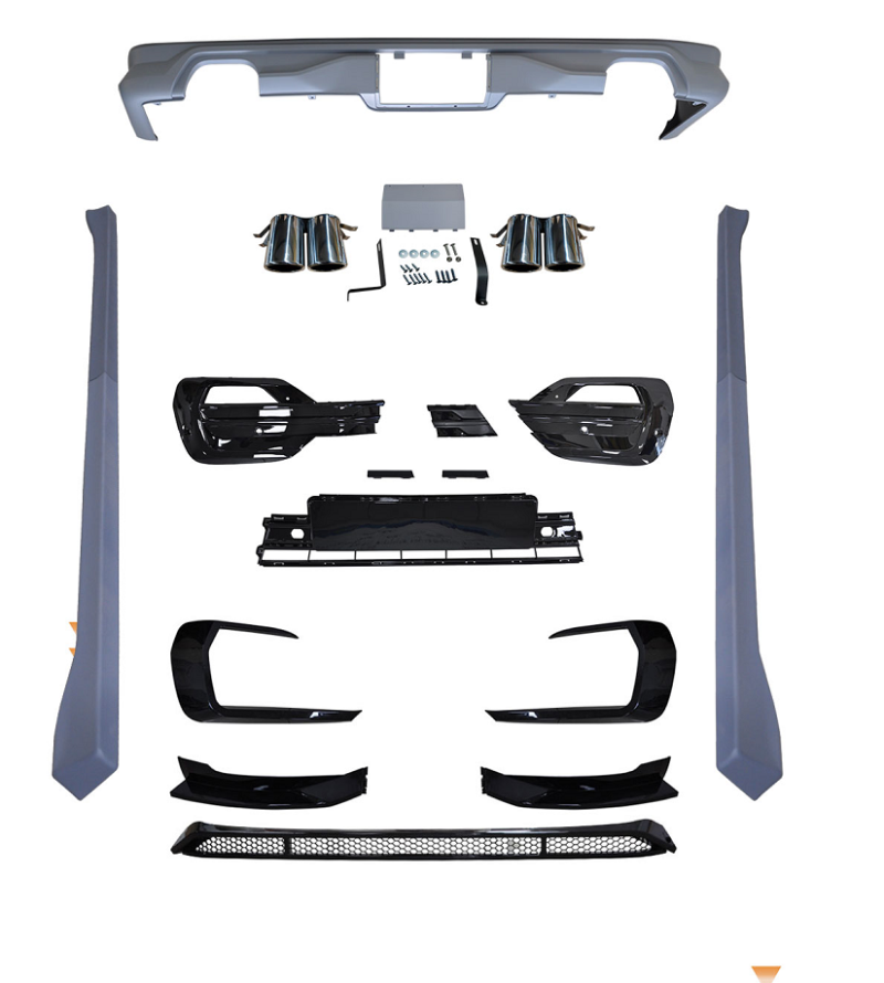 Suitable for Volkswagen Caravelle Multivan T6 T6.1 Abt Overseas R Version Wide Body Kit Front Lip Rear Lip Side Skirts
