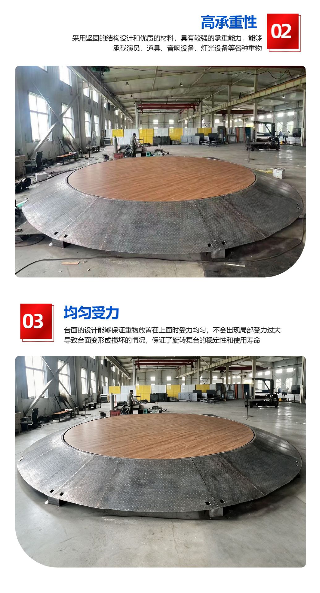 Rotating lift stage, electric hydraulic, for 4S shops, large rotating stage, car rotating display stand, inclined rotating platform