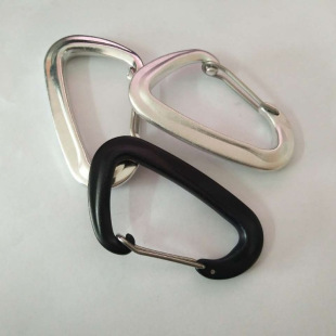 Wenzhou Baite Hammock Aluminum Hook Aviation Aluminum Carabiner D-Type Aluminum Alloy Carabiner Webbing Buckle