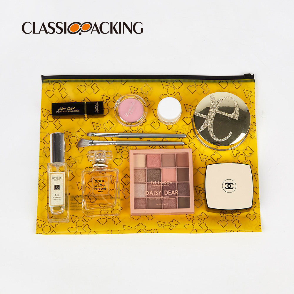 Bolsa de almacenamiento de PVC personalizada impermeable portátil de gran capacidad bolsa de cremallera multifuncional productos de cuidado de la piel bolsa de almacenamiento bolsa de cosméticos