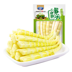 Brother's Wild Chilli Pickled Bamboo Shoot Tips 70g/95g Ready-to-Eat Crispy Bamboo Shoot Slices Bamboo Shoot Strips Leisure Snacks Bamboo Product Wholesale