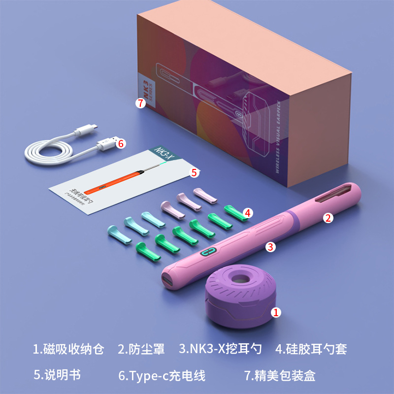 NK3-X 프로 핑크 통합 스푼 헤드