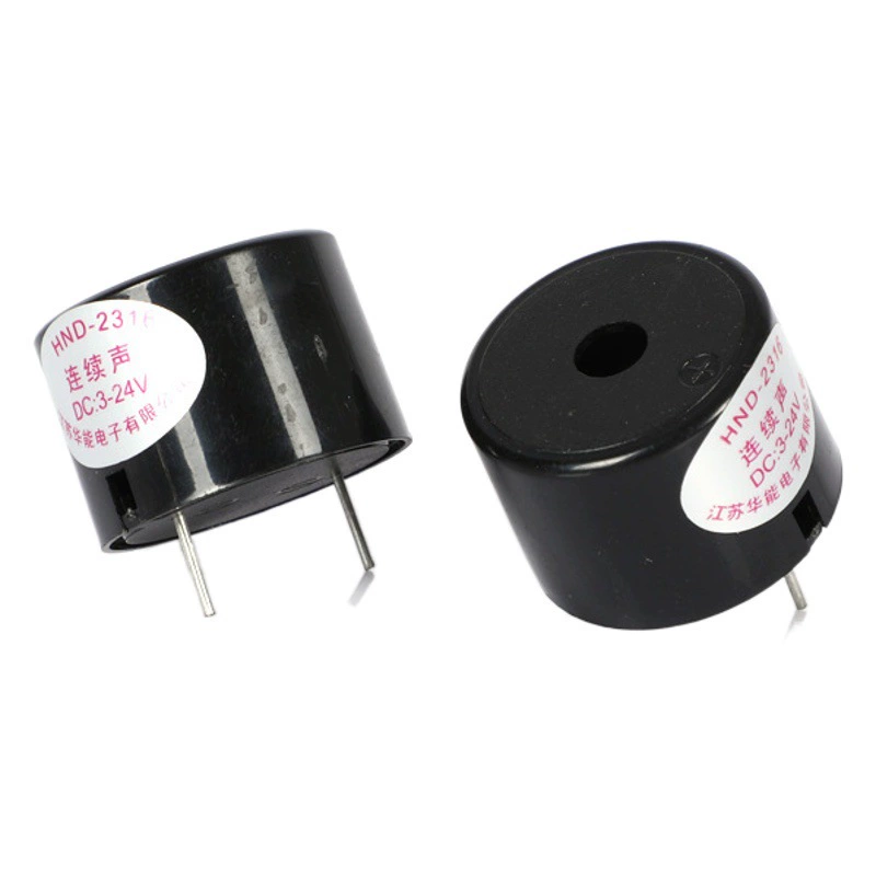 HND-2316 контактный активный зуммер 3-24 В пьезоэлектрический зуммер 24 В непрерывный звук пьезоэлектрический зуммер