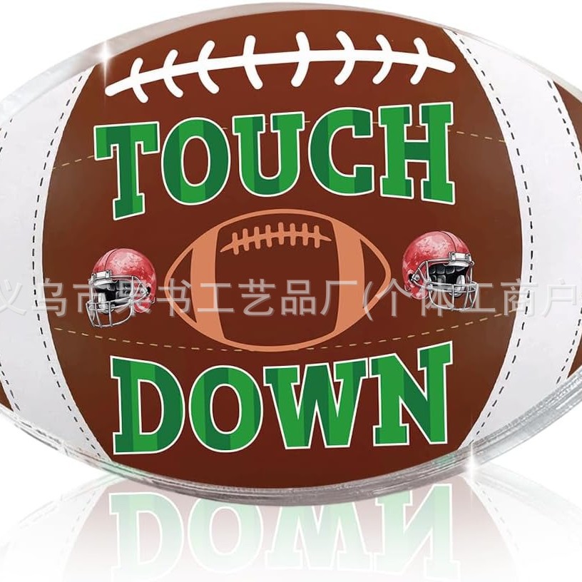 跨境新品热卖球形亚克力送球队桌面装饰摆件现货家居摆件礼物摆台