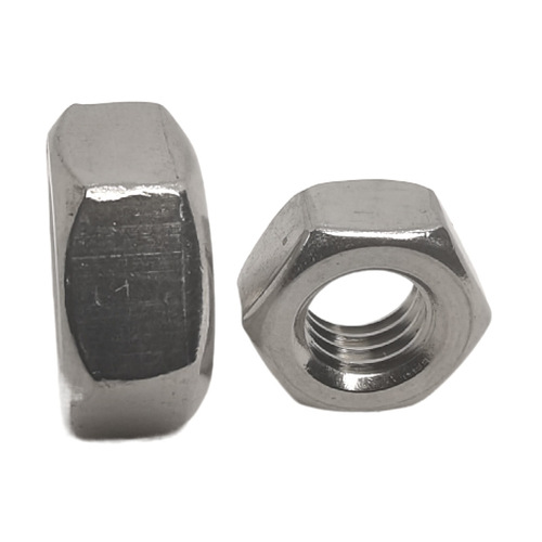Factory wholesale 304 stainless steel hexagonal nuts DIN934 carbon steel galvanized M6M3M5M8 external hexagonal nuts