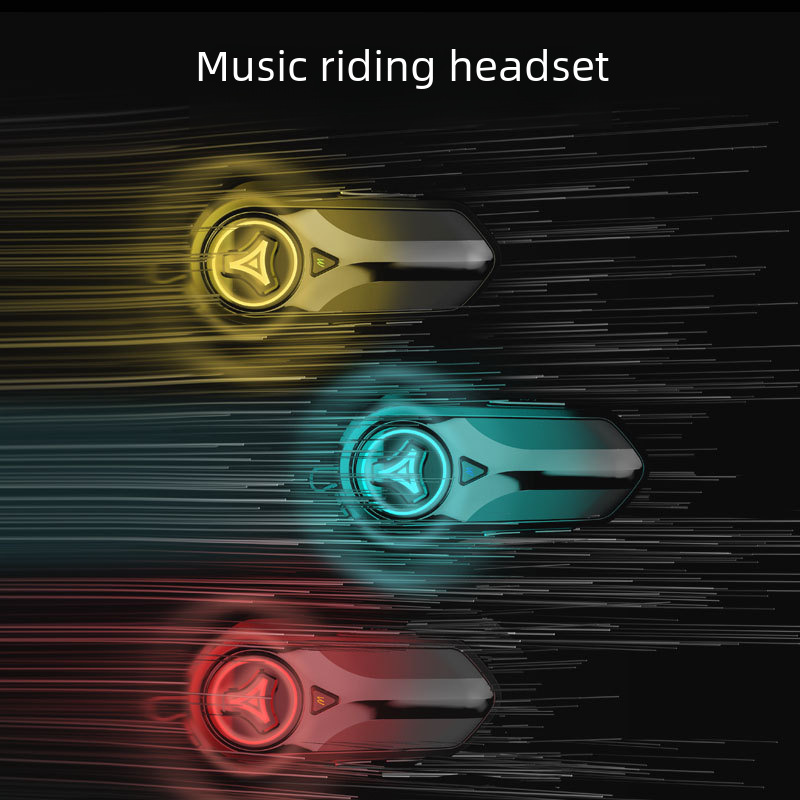 Motorcycle helmet Bluetooth headset intercom interconnection outdoor riding_voghion.com