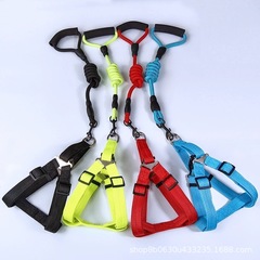 2025新型クロスボーダー人気犬ナイロン牽引縄胸背メーカー卸売りペット用品犬チェーン胸背カバー
