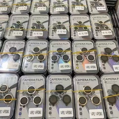 Apple 17 レンズフィルム iPhone16Promax イーグルアイ CD パターン 15 メタルリング リアカメラ保護フィルムに適用