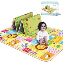 Foldable XPE Kids Rug Foldable Cartoon Baby Play Mat Toys Fo