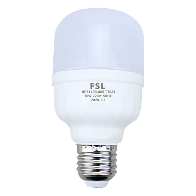 FSL Foshan Iluminación Bombilla LED de ahorro de energía del hogar E27 tornillo de alta potencia edificio de la fábrica de alta riqueza guapo bombilla de inducción lámpara
