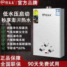 店铺热销太太燃气热水器煤气罐液化气强排式电池天然气液化气