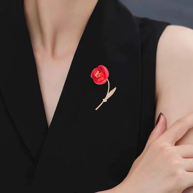 Florale broche voor bruiloft chinese stijl elegant unisex_voghion.com