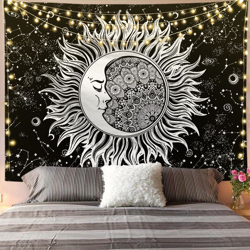 Amazon Best Selling Tapestry Fashion Nordic Art Background Fabric Bedspread Sofa Cover Home Decor Wall