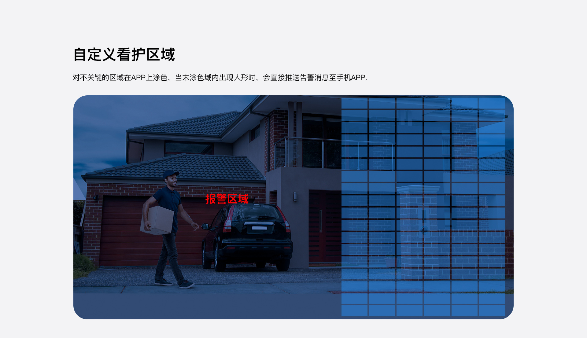 Three-lens full-color night vision waterproof high-resolution camera