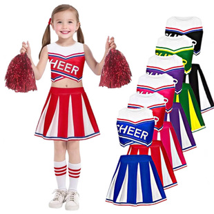 Children's sports gym suit for elementary school students, set