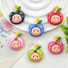 卡通小卡星星人萌粒树脂配件手工diy发夹手机链钥匙扣洞洞鞋配饰